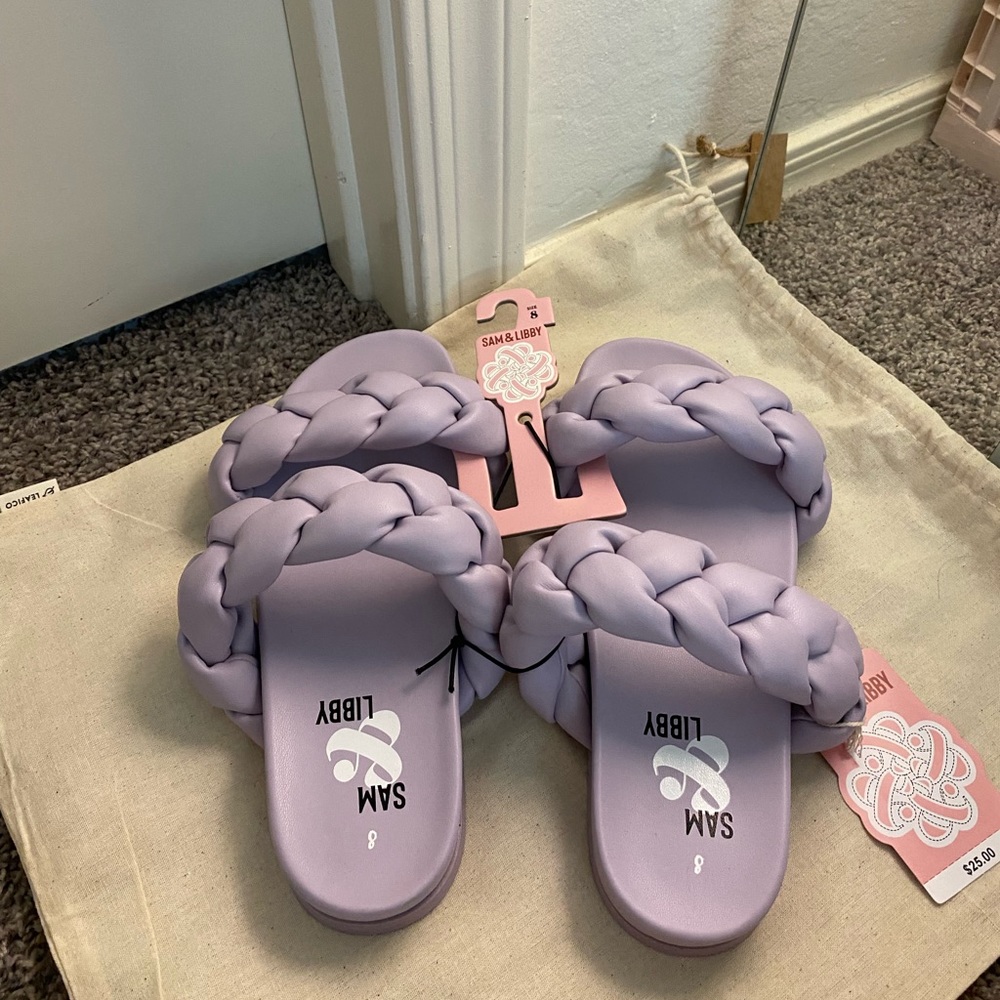 sam & libby purple slides